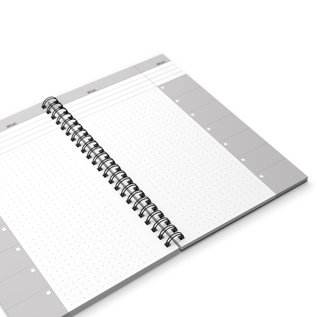 Self Care Spiral Journal, Wellness Notebook, Gratitude Journal, Mindfulness Planner, Cute Sketchbook, Daily Reflection Diary