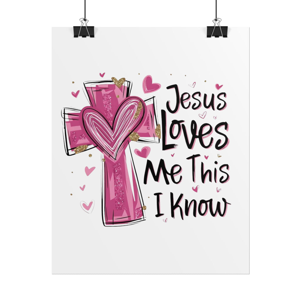 Jesus Loves Me This I Know Wall Art