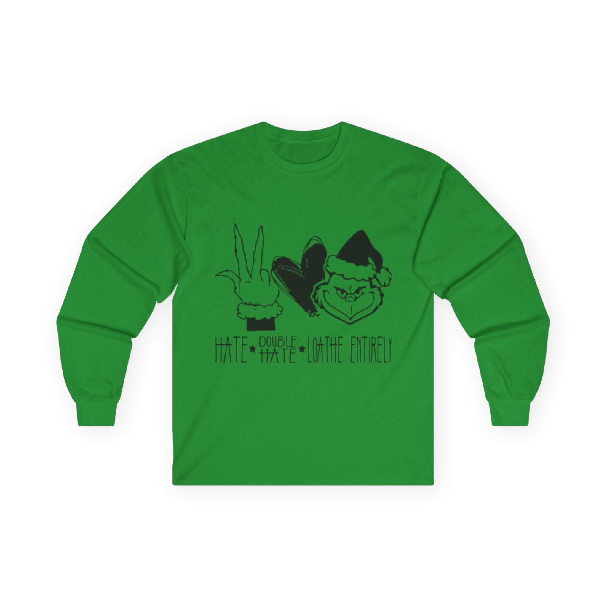Unisex Long Sleeve Tee - Holiday Humor Shirt, Cozy Gift for Friends, Christmas Party Tee, Fun Winter Apparel, Seasonal Comedy Wear