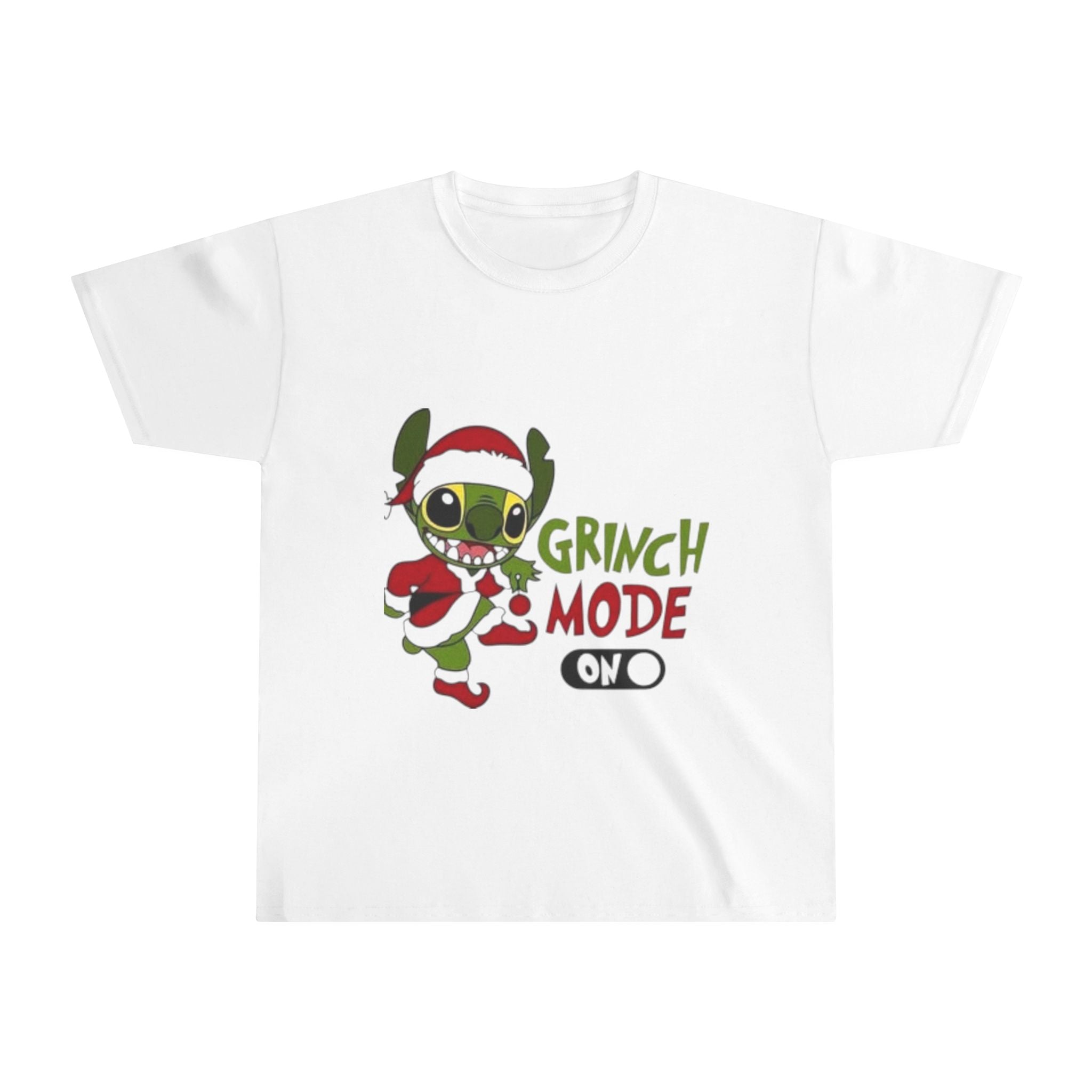 Kids Christmas Stitch Grinch Tee