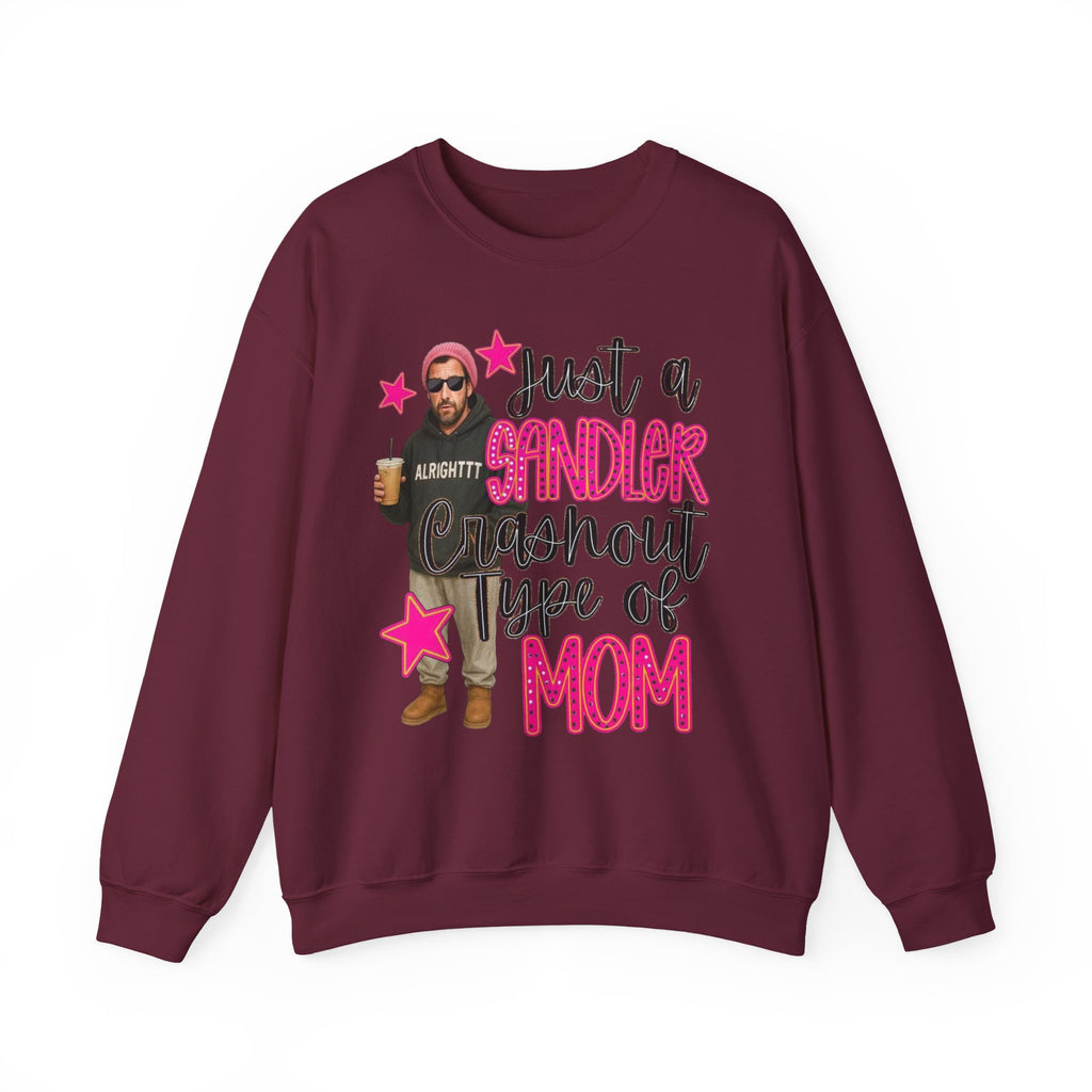 Just a Sandler Type of Mom Sweatshirt, Funny Mom Sweatshirt, Mother's Day Gift, Movie Lover Gift, Comfy Crewneck Sweater