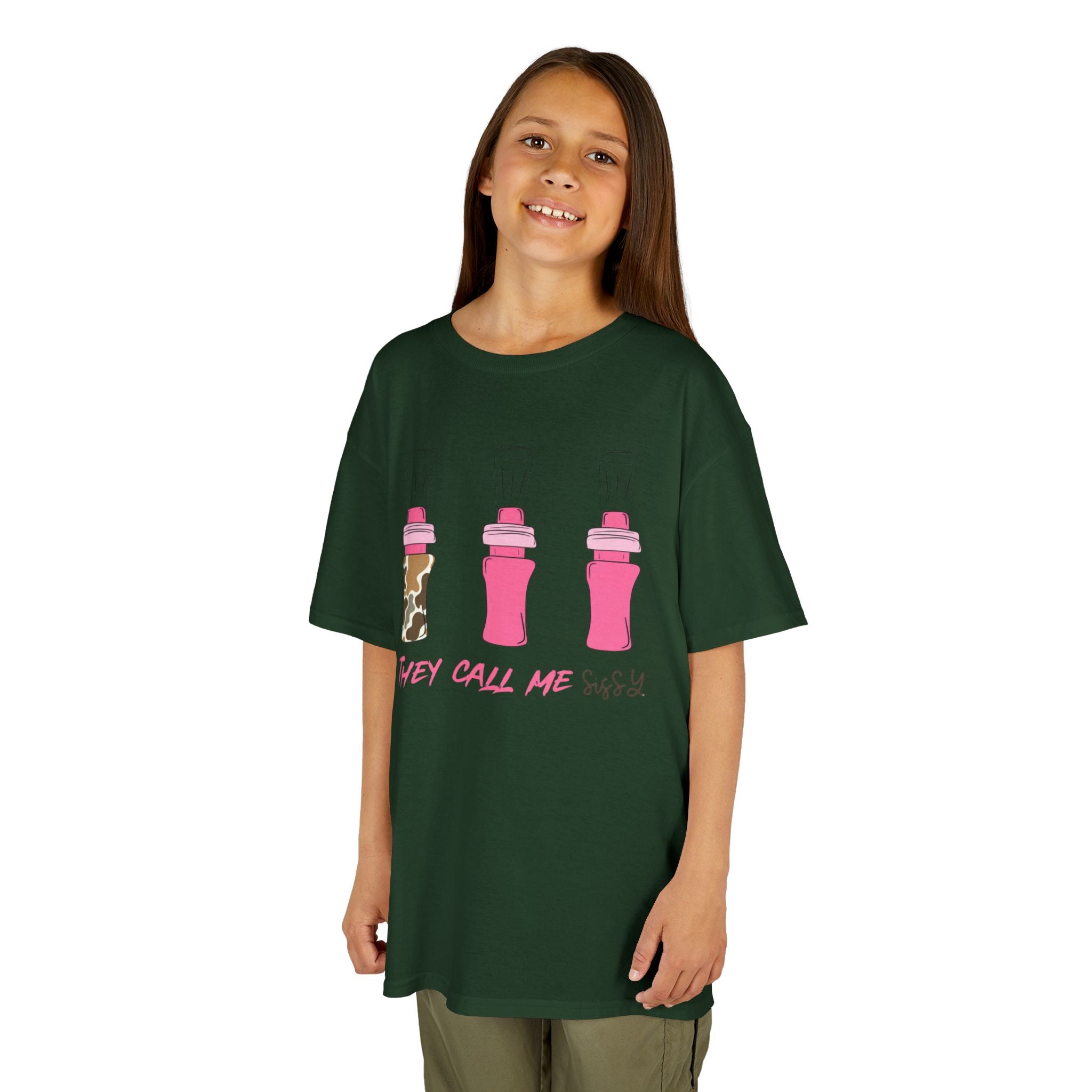 They Call Me Sissy Duck Call Kids Tee
