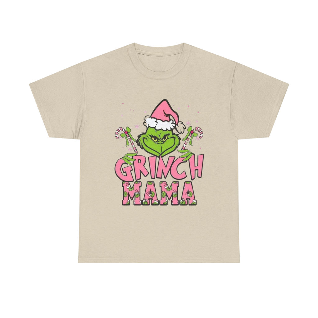 Grinch Mama T-Shirt, Funny Christmas Gift Tee, Holiday Apparel, Festive Unisex Top, Grinch Lovers Shirt