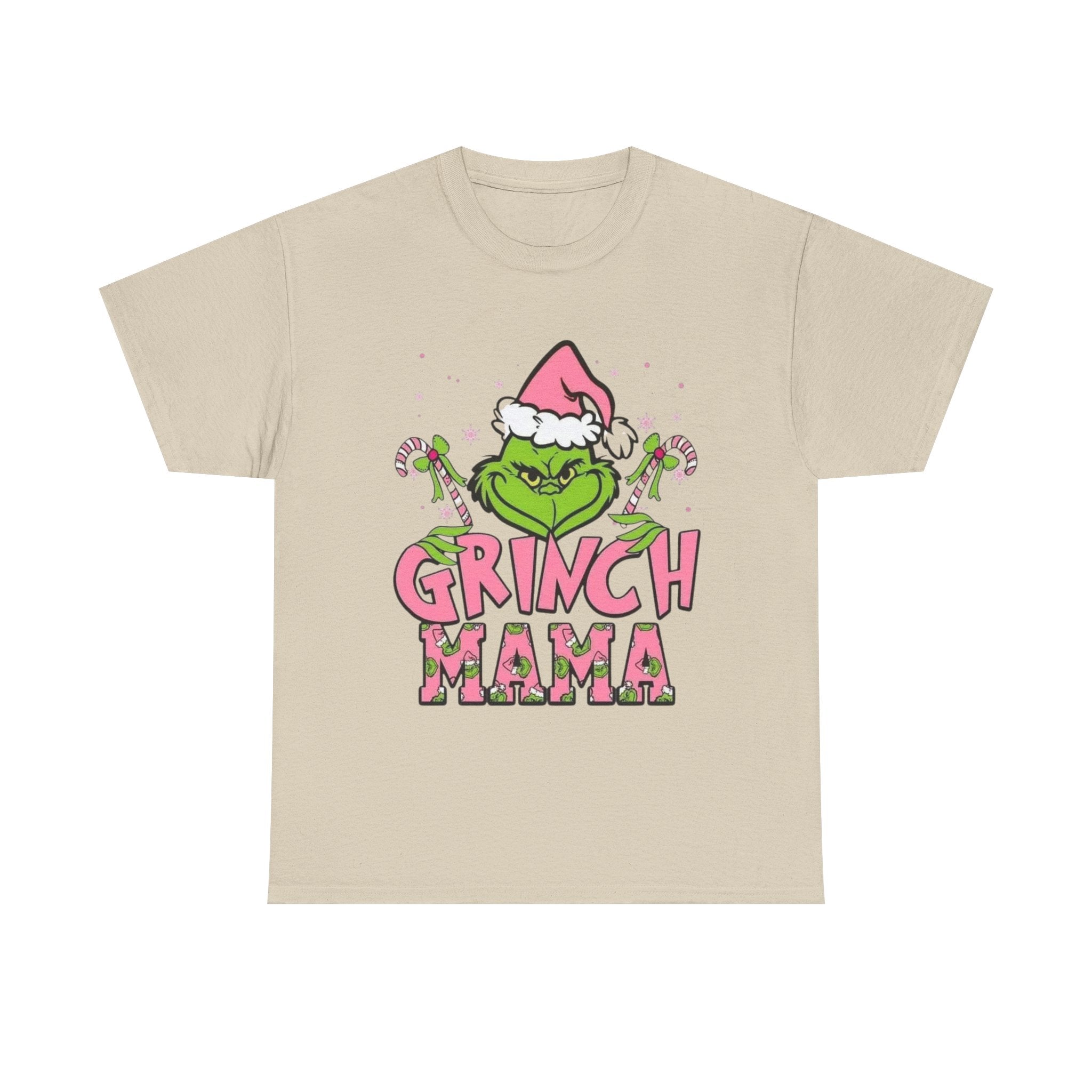 Grinch Mama T-Shirt, Funny Christmas Gift Tee, Holiday Apparel, Festive Unisex Top, Grinch Lovers Shirt