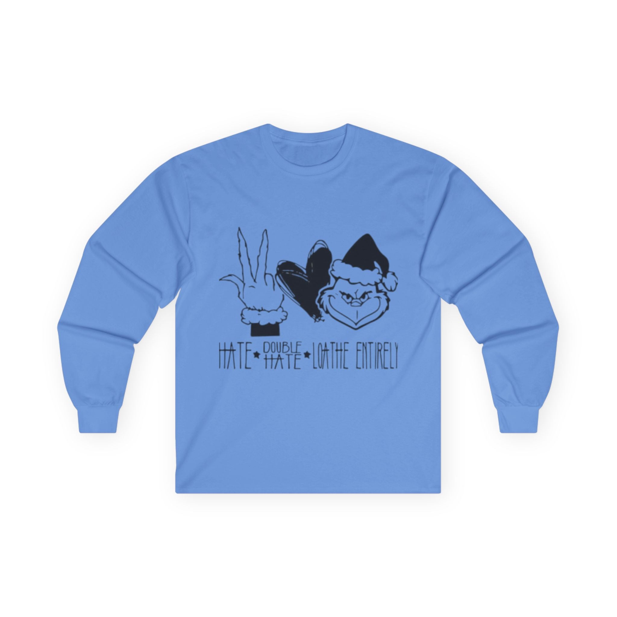 Unisex Long Sleeve Tee - Holiday Humor Shirt, Cozy Gift for Friends, Christmas Party Tee, Fun Winter Apparel, Seasonal Comedy Wear