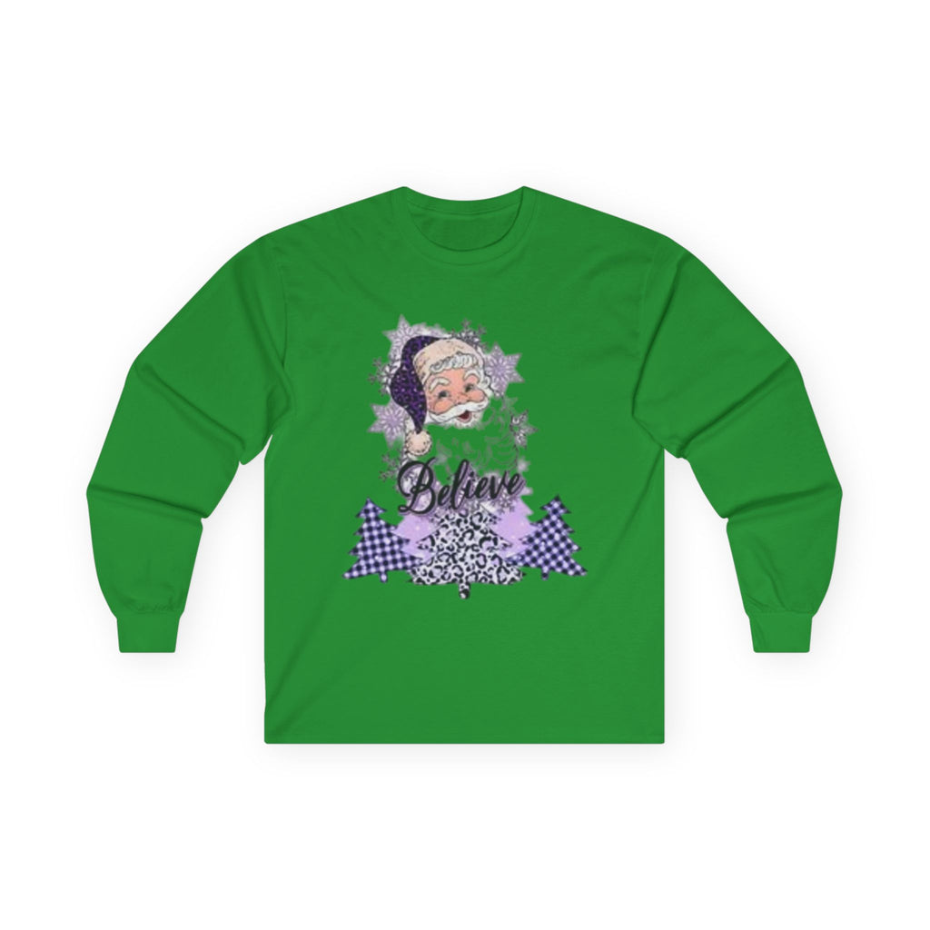 Believe in Santa Unisex Ultra Cotton Long Sleeve Tee