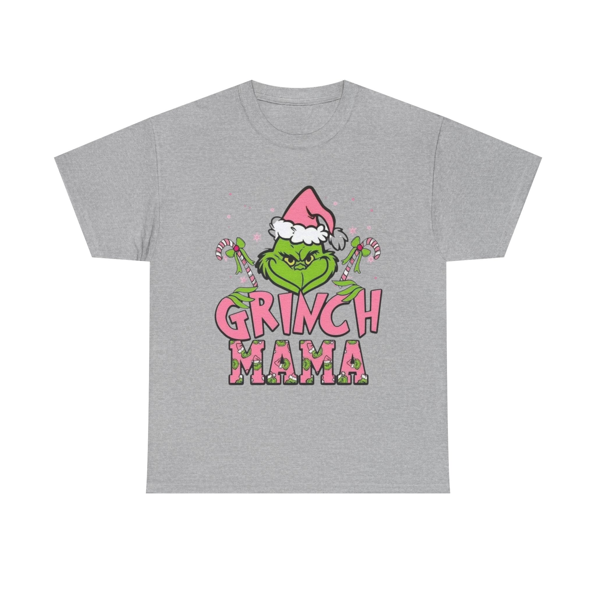 Grinch Mama T-Shirt, Funny Christmas Gift Tee, Holiday Apparel, Festive Unisex Top, Grinch Lovers Shirt