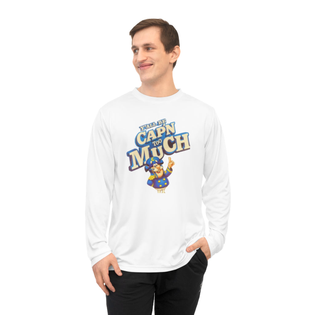 Cap’n Too Much Long Sleeve Tee Unisex