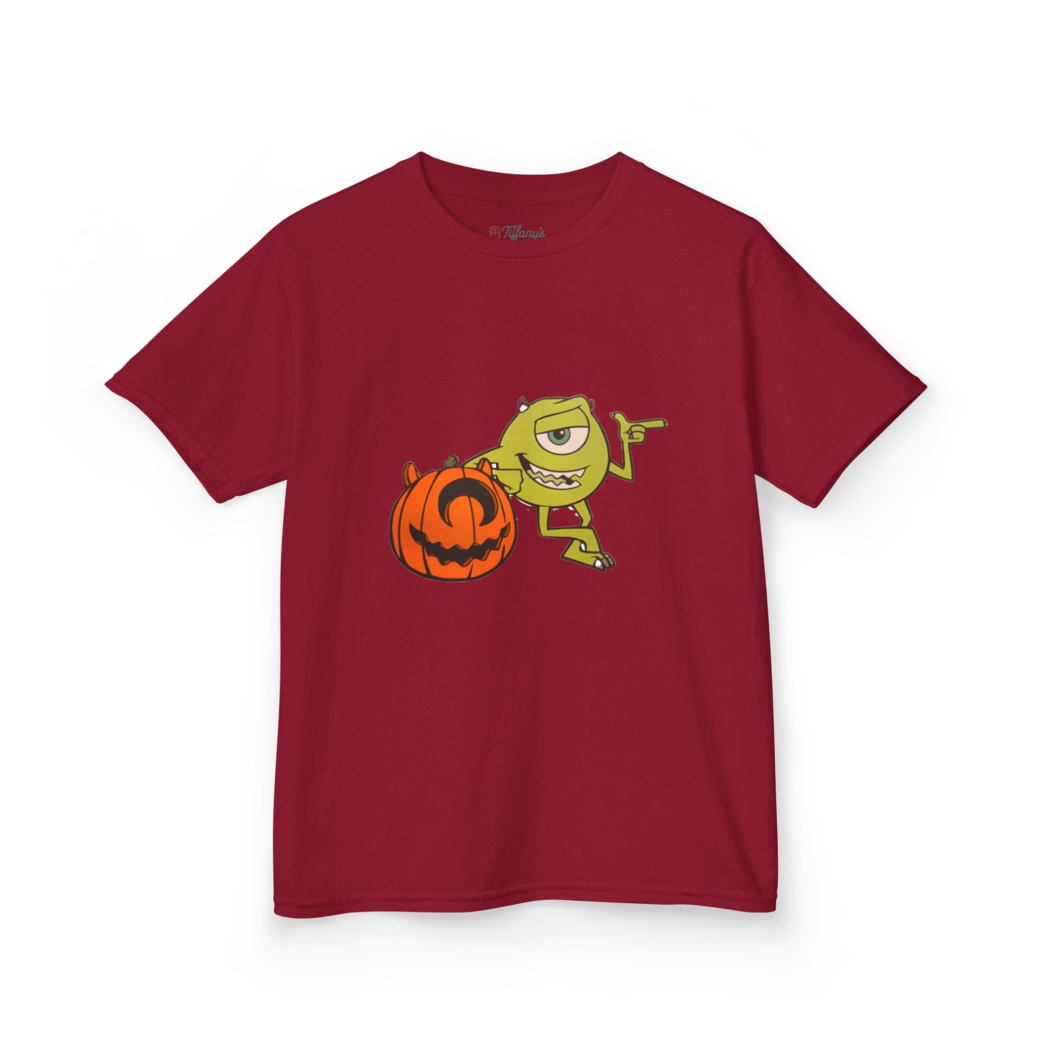 Halloween Kids Tee with Fun Pumpkin Design, Spooky Outfit, Trick or Treat Shirt, Kids Halloween Apparel, Cute Halloween Costume