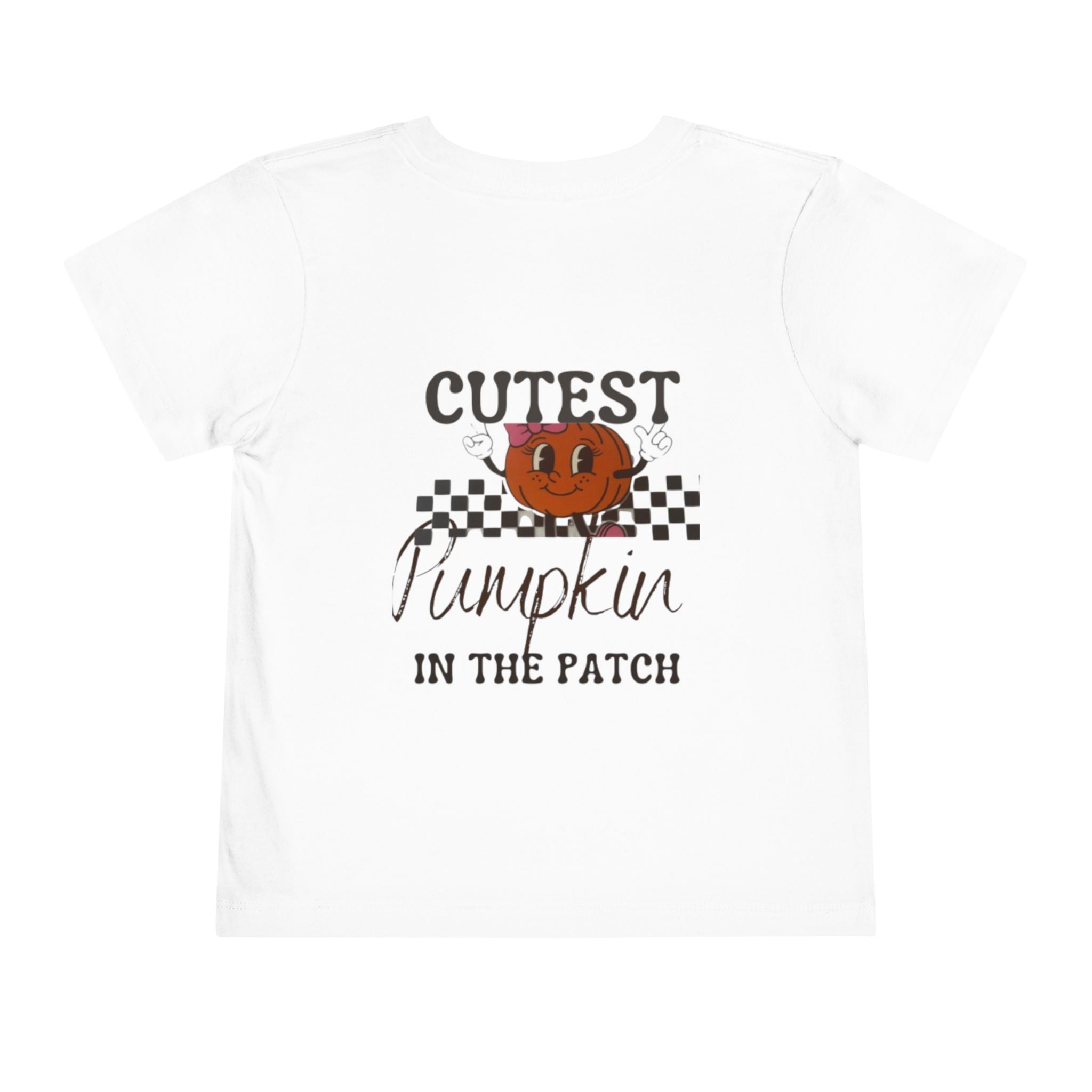 Cutest Pumpkin in the Patch Toddler Tee, Cute Pumpkin Tee, Toddler Halloween Shirt, Trick or Treat T-Shirt, Kids Fall Apparel