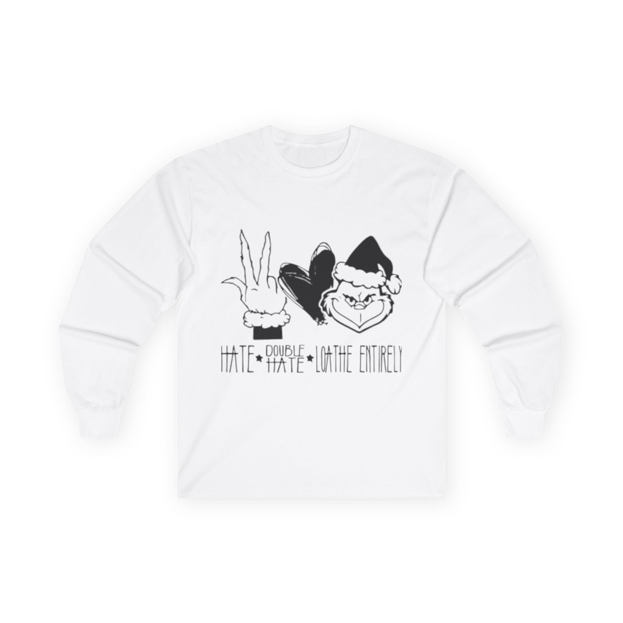 Unisex Long Sleeve Tee - Holiday Humor Shirt, Cozy Gift for Friends, Christmas Party Tee, Fun Winter Apparel, Seasonal Comedy Wear