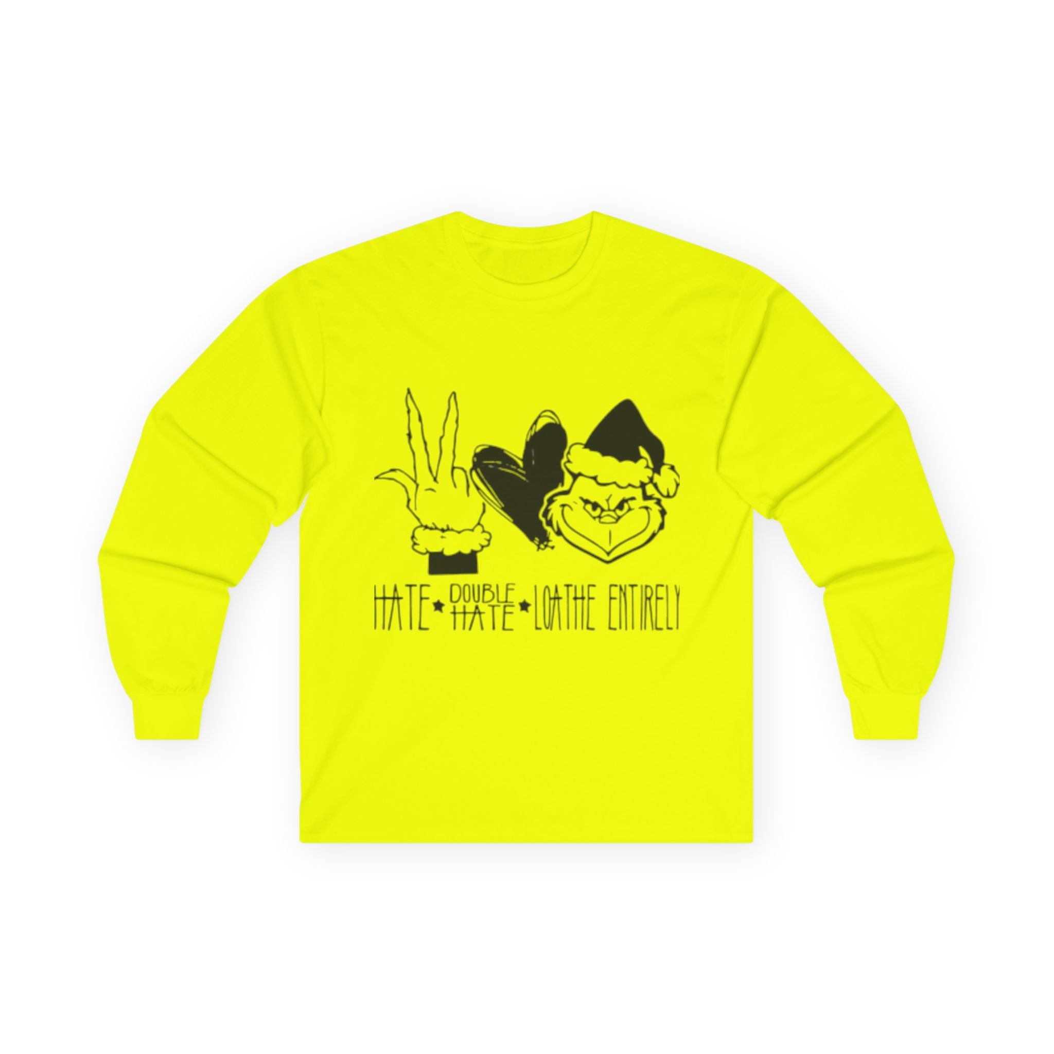 Unisex Long Sleeve Tee - Holiday Humor Shirt, Cozy Gift for Friends, Christmas Party Tee, Fun Winter Apparel, Seasonal Comedy Wear