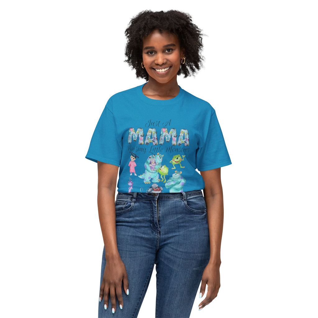 Just A Mama Cotton T-shirt, Family Gift, Mom Humor Tee, Cute Mom Shirt, Mother's Day Gift, Casual Wear