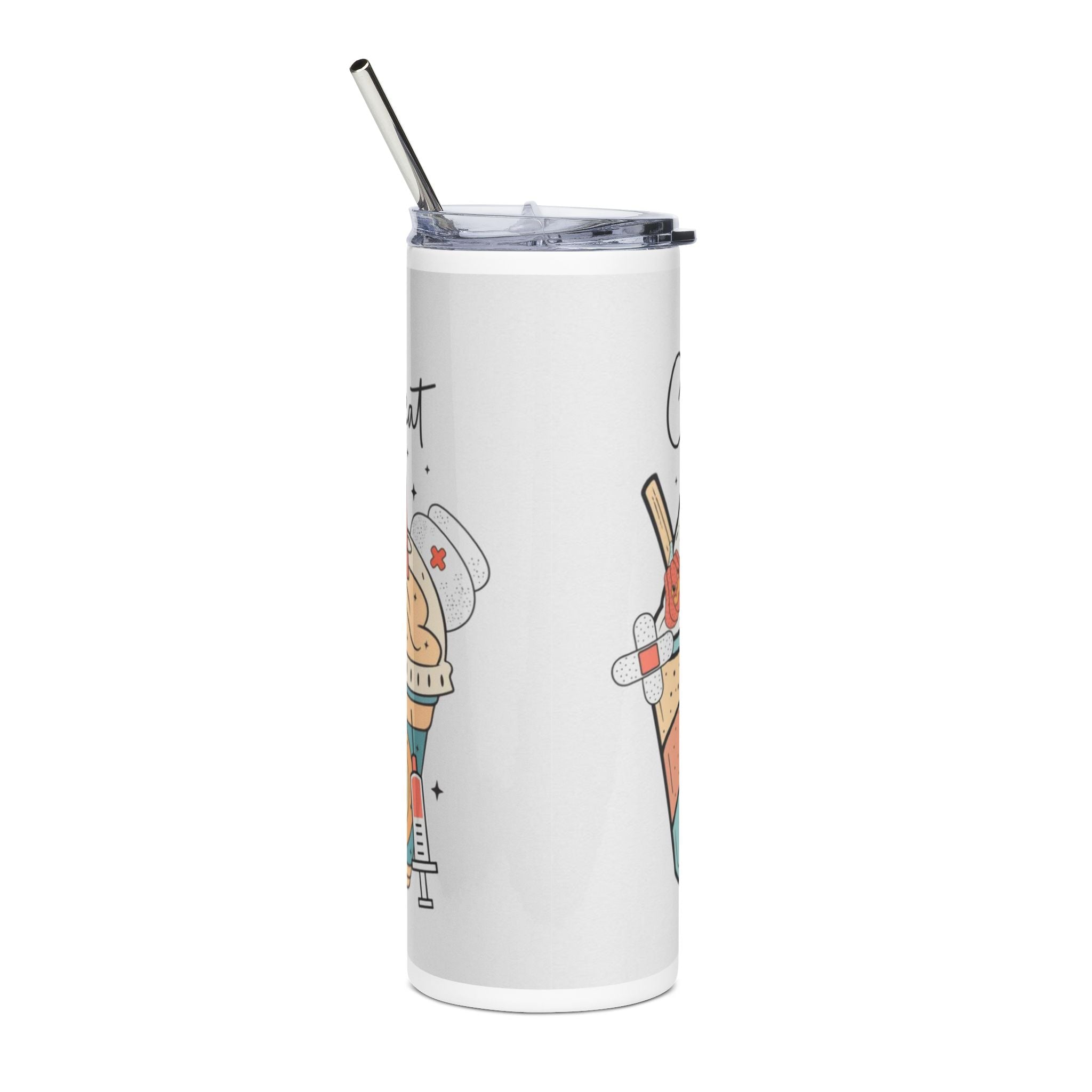 CoffeeNurseRepeat Stainless Steel Tumbler, 20oz