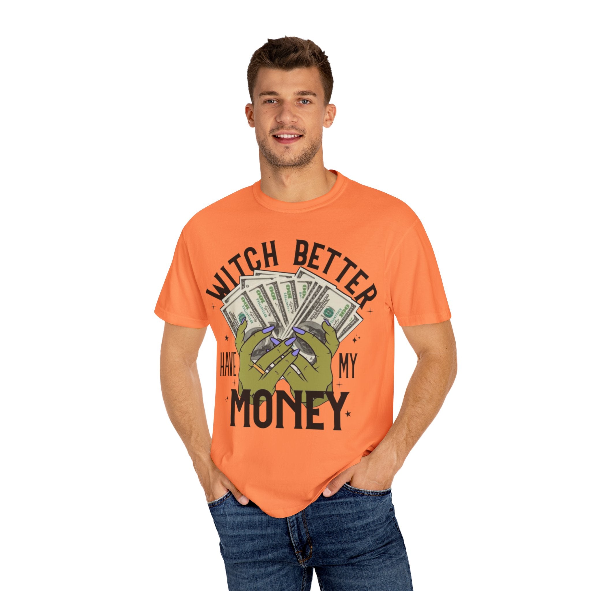 Witch Better Have My Money T-Shirt, Fun Graphic Tee for Halloween, Gift for Witch Lovers, Cute Apparel for Parties, Trendy Unisex Wear