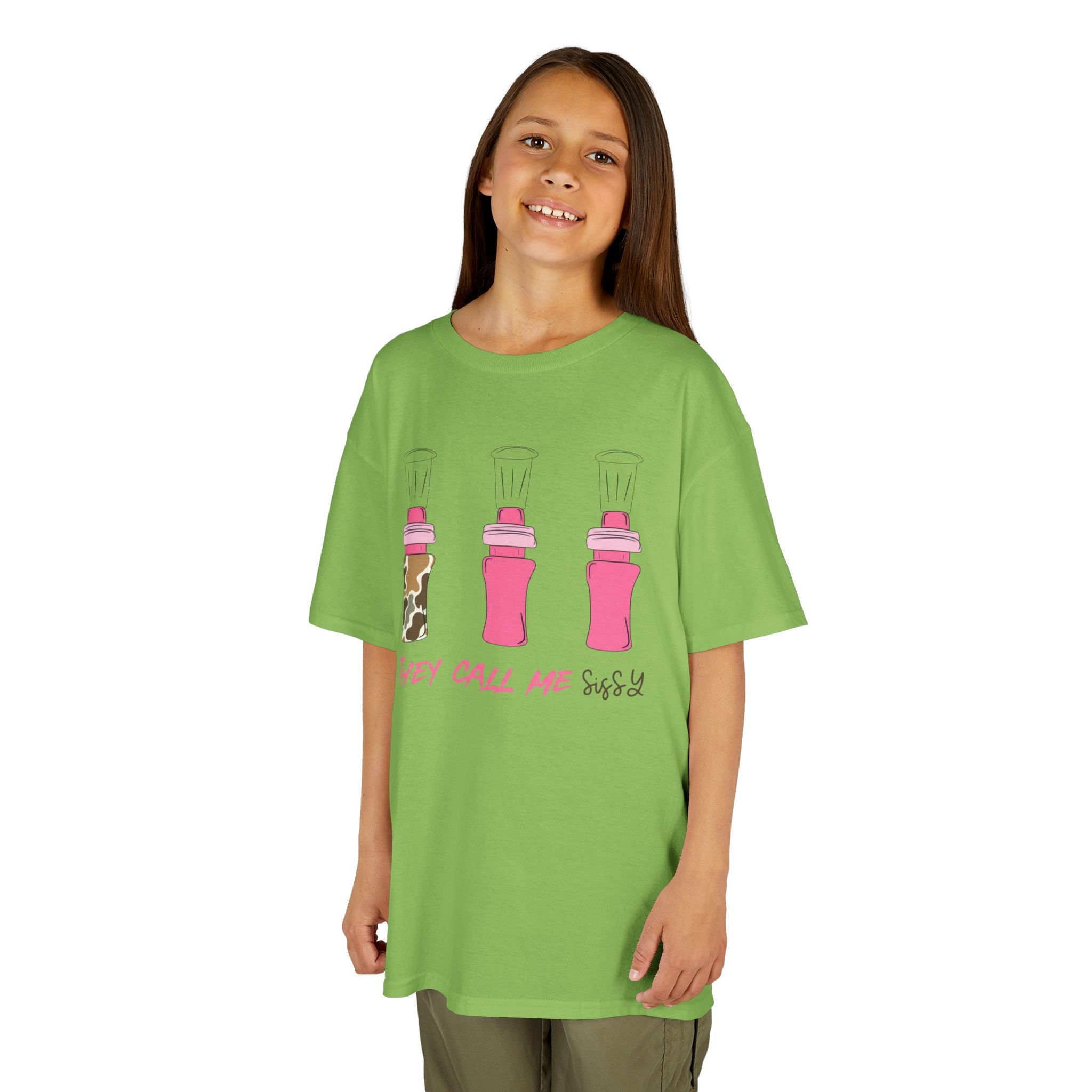 They Call Me Sissy Duck Call Kids Tee