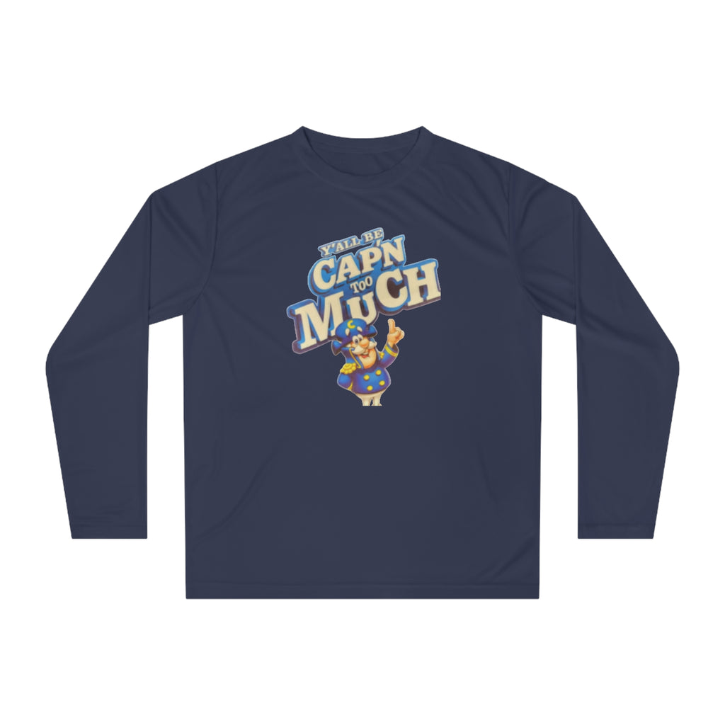Cap’n Too Much Long Sleeve Tee Unisex