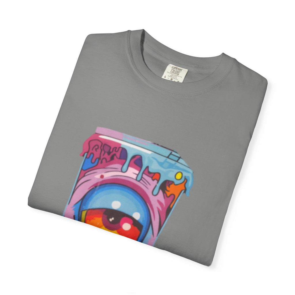 Colorful Eye-Catching T-Shirt, Cool Graphic Tee, Unisex Streetwear, Unique Gift for Art Lovers, Summer Fashion Must-Have