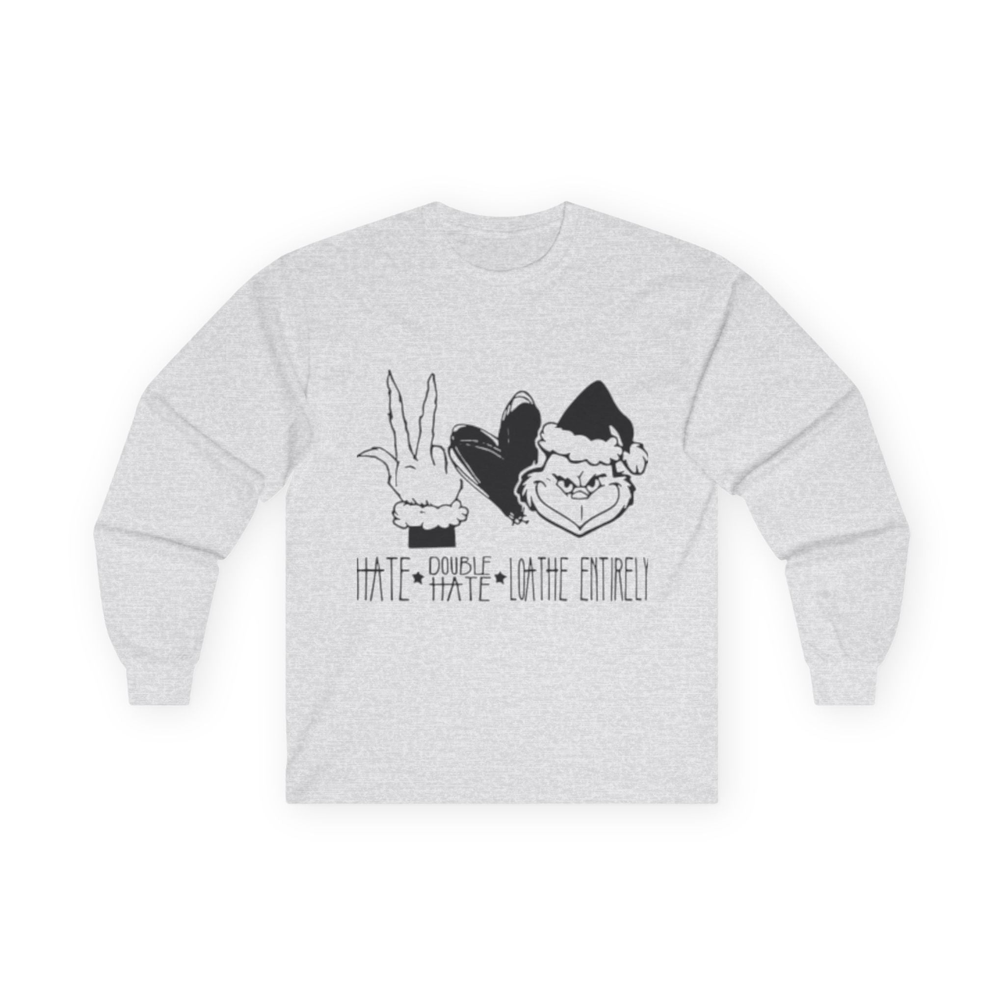 Unisex Long Sleeve Tee - Holiday Humor Shirt, Cozy Gift for Friends, Christmas Party Tee, Fun Winter Apparel, Seasonal Comedy Wear
