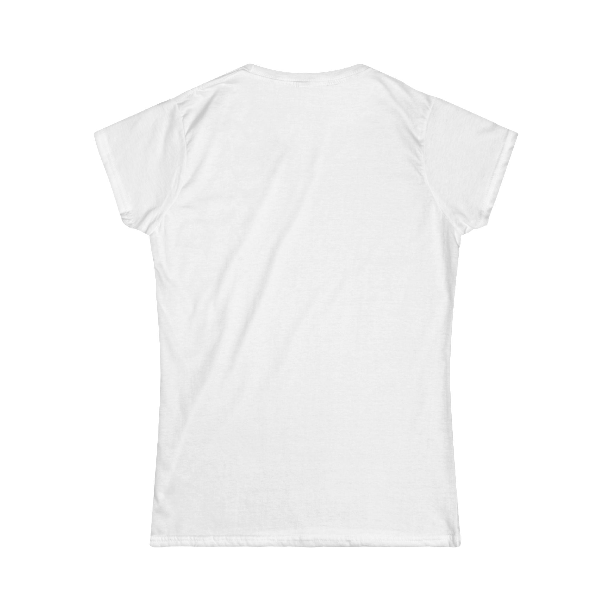 Cute Ghost Women's Softstyle Tee, Halloween Shirt, Spooky Fashion, Autumn Tee, Gift for Her, Casual Halloween Outfit