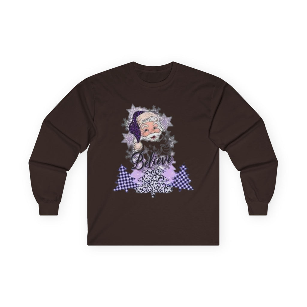 Believe in Santa Unisex Ultra Cotton Long Sleeve Tee