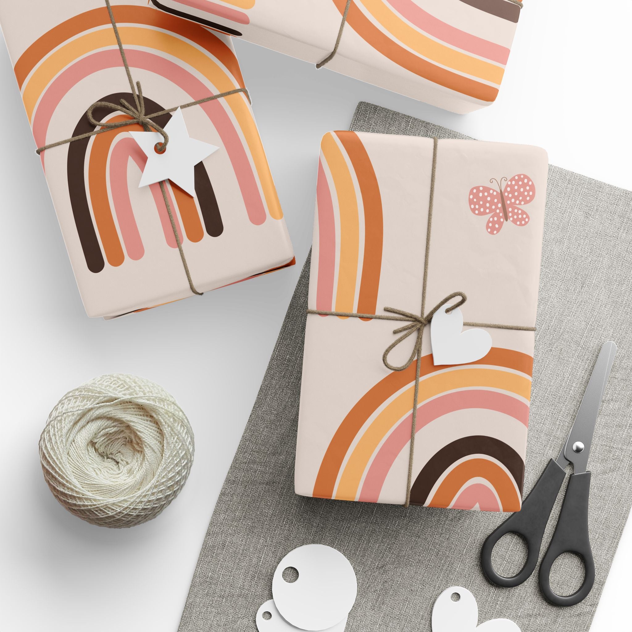Rainbow-Inspired Wrapping Paper for All Occasions