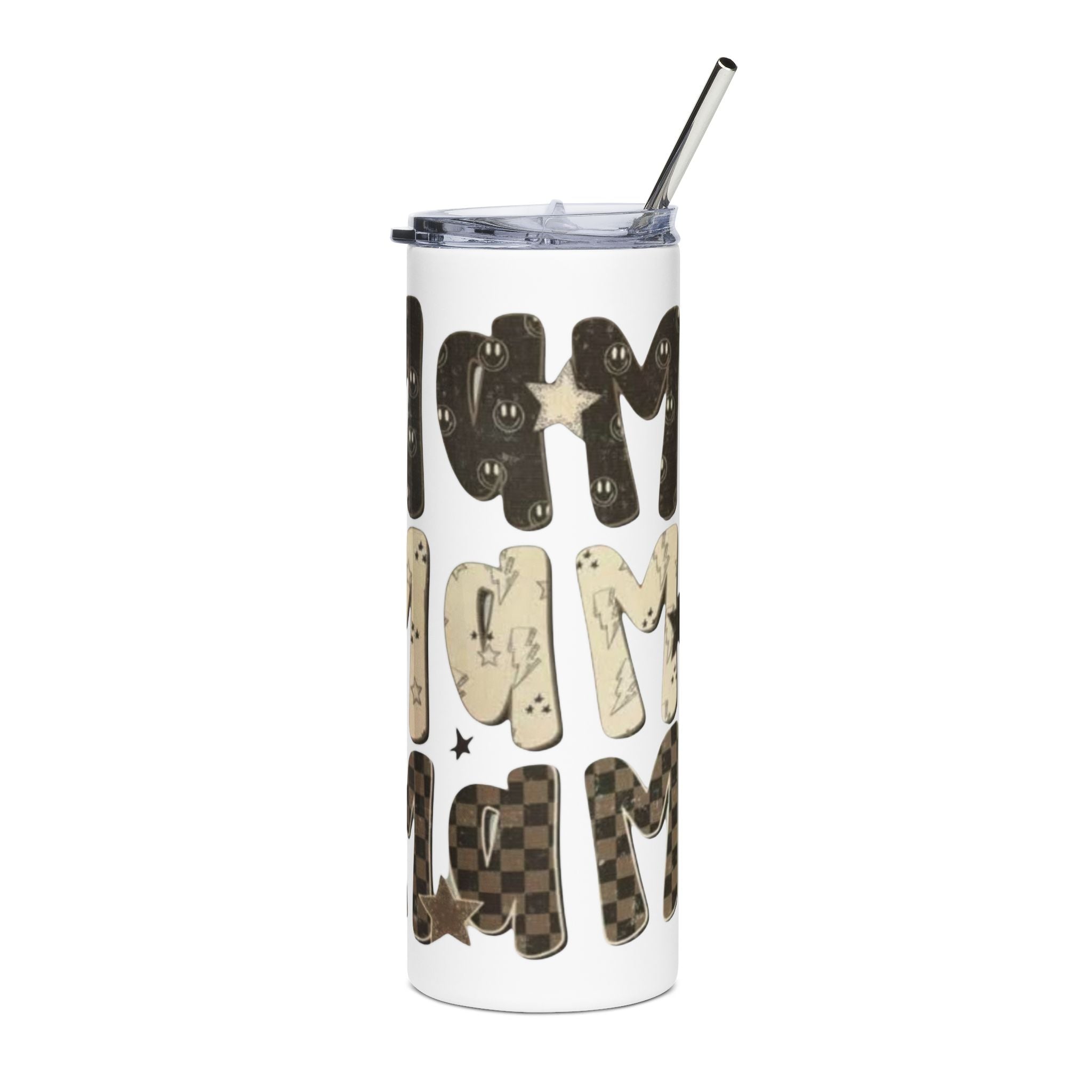 MAMA Stylish Stainless Steel Tumbler for Moms - 20oz, Perfect Gift for Mother's Day, Functional Home Decor, Unique Travel Mug, Personalized [...]