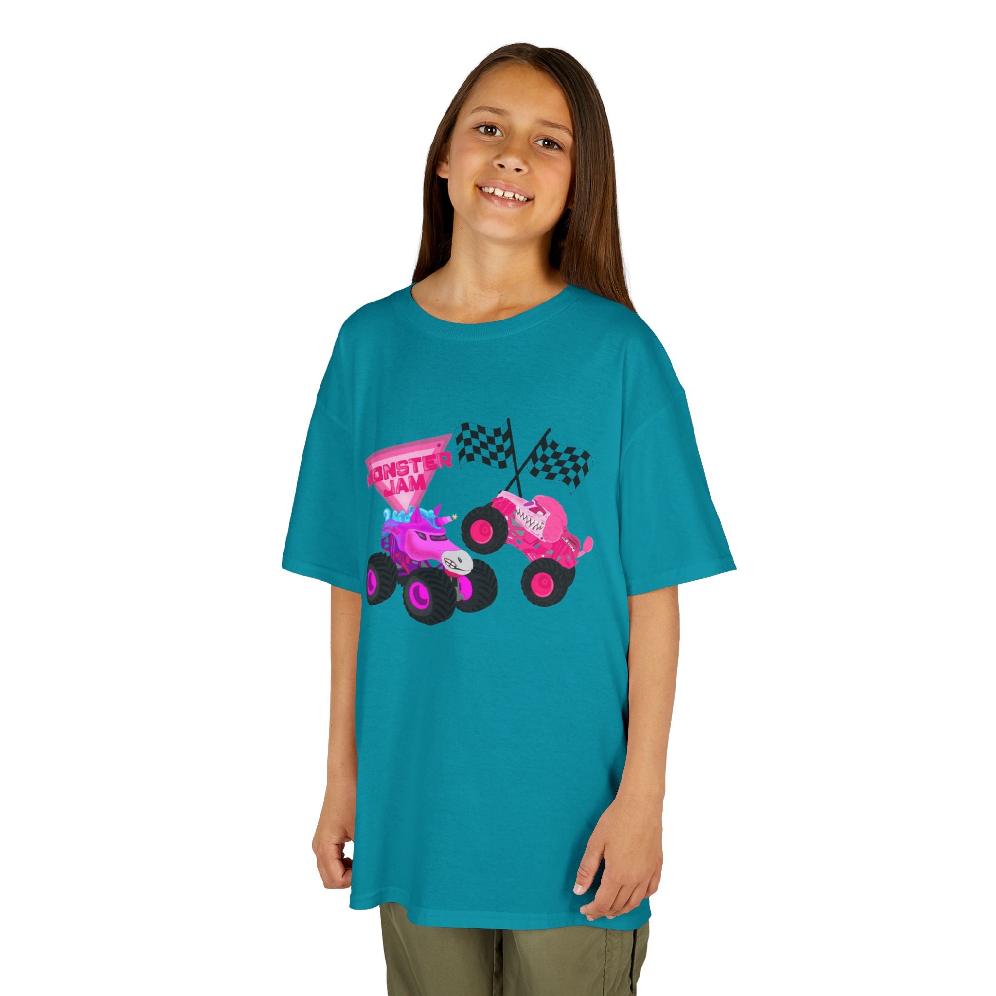 Kids Monster Truck Tee - Fun Racing Shirt for Young Drivers