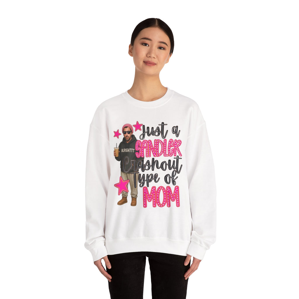 Just a Sandler Type of Mom Sweatshirt, Funny Mom Sweatshirt, Mother's Day Gift, Movie Lover Gift, Comfy Crewneck Sweater